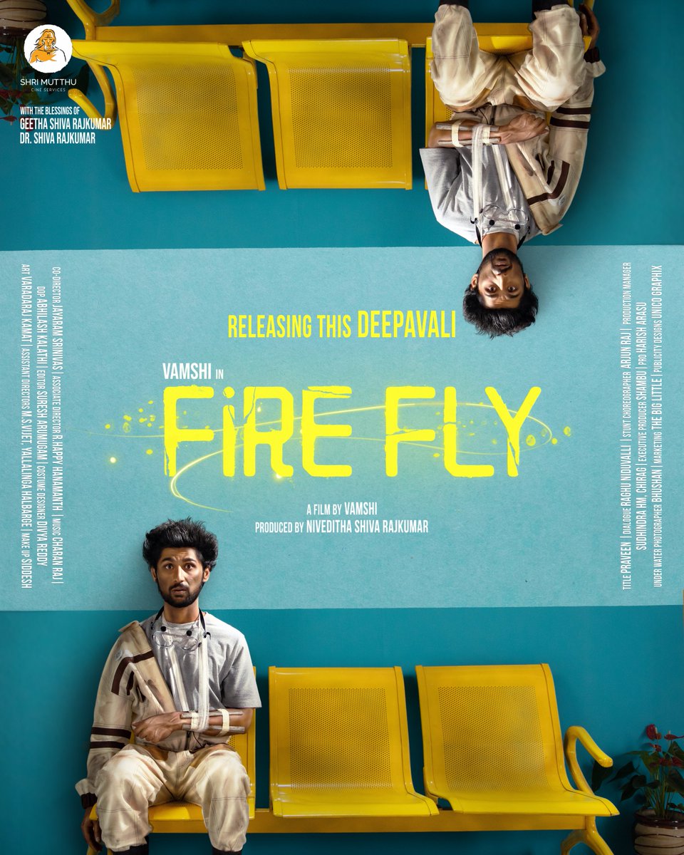 ಈ ದೀಪಾವಳಿಯಂದು ಅಂತರಾಳದ ಕತ್ತಲನ್ನು ಬೆಳಗಿಸಲು ಬರುತ್ತಿದೆ ನಮ್ಮ 'ಫೈರ್ ಫ್ಲೈ'!!✨ @NivedithaSrk @charanrajmr2701 @vk1419_films #AbhilashKalathi @raghuniduvalli @PROHarisarasu @BhushanBagadia @unicographix . #Firefly #FireflyTheMovie #smcs #shrimutthu #FireflyKannadaMovie