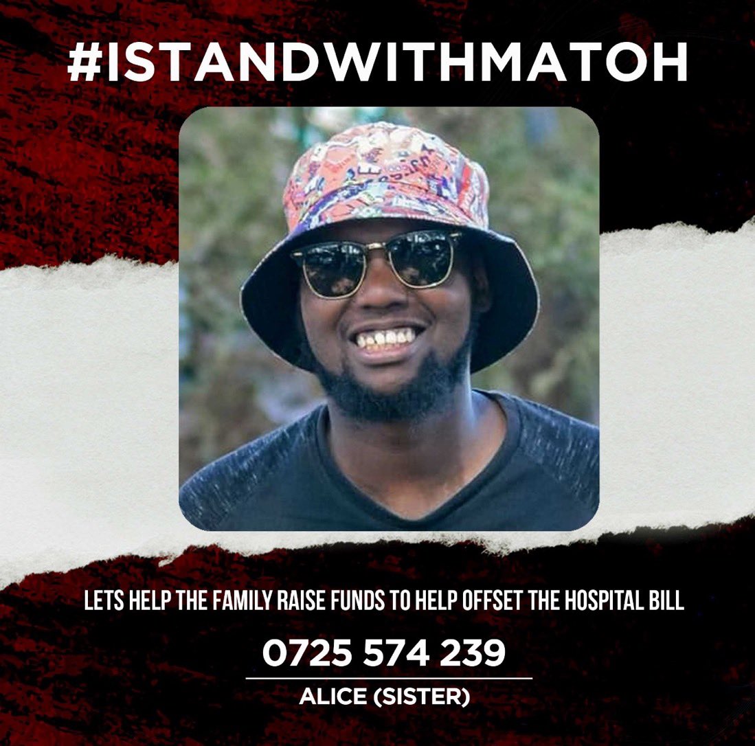 Meanwhile,let’s come through for our boys @tingbaldiematoh by supporting his family with his medical bills🙏🏿