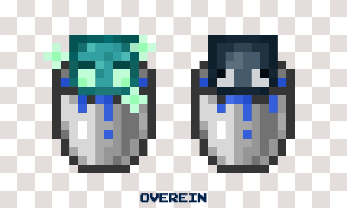 overeinn's tweet image. i caught these guys by accident! 
#Minecraft