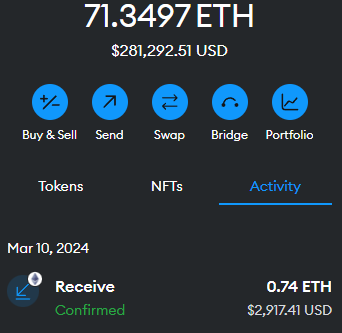 ShibToTheMoon's tweet photo. Staked my $OLAS bag https://t.co/P57CsFzl2u https://t.co/TIx5zy3r2m