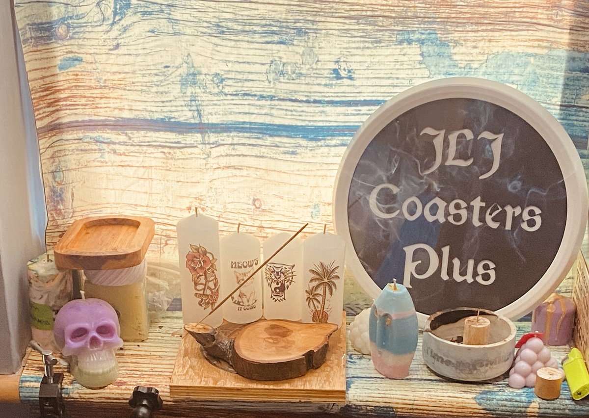 JLJCoasters's tweet image. #art #coasters #personalised #gift #engraving #laser #mug #barware #lovedone #weddingfavours #birthdays #shop #christmas #barsign #handmade #fragrance #mancave #upcycling #partner #bar #wedding #girlfriend #mugs #Tcandle #anniversary #ideas #candle

Etsy.com/uk/shop/jljcoa…