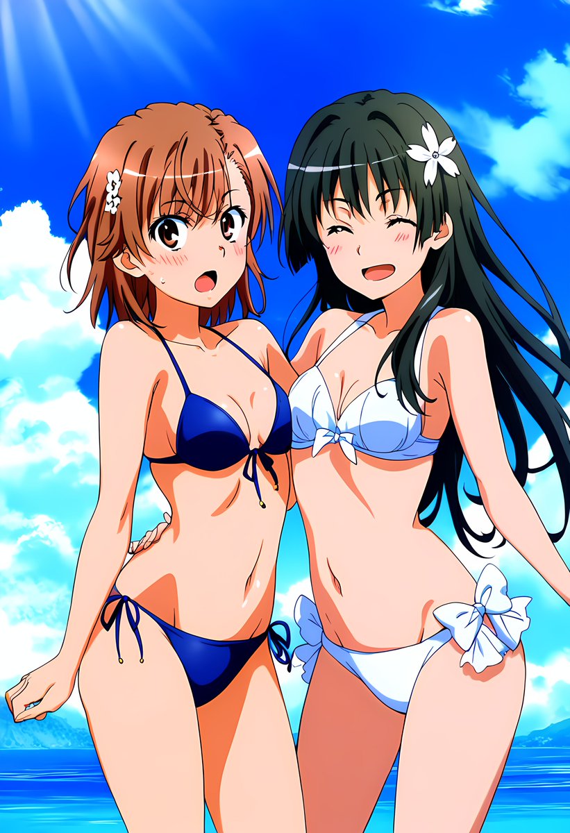 πキス？ 佐天さんが1cm勝ってるらしい(*´ω｀*) 【予約投稿