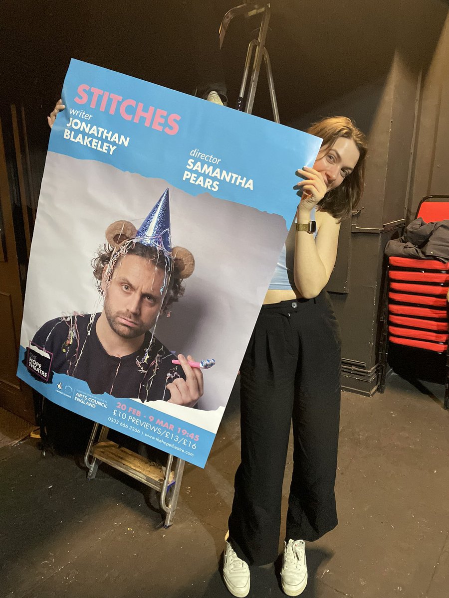 Feeling lots of emotions. 

Our 3-week run of ‘Stitches’ <a href="/TheHopeTheatre/">The Hope Theatre</a> ended last night. 

It has been a dream to direct this play by  the insanely talented <a href="/blakeleyjono/">Jonathan Blakeley</a> 

The team behind it are some of the most wonderful people, and I’m astounded by the response it’s had ♥️