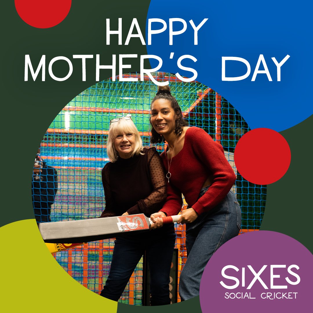 Happy Mother’s Day from Sixes Social Cricket 🙌🏏 #Sixes #SocialCricket #LetsPlay