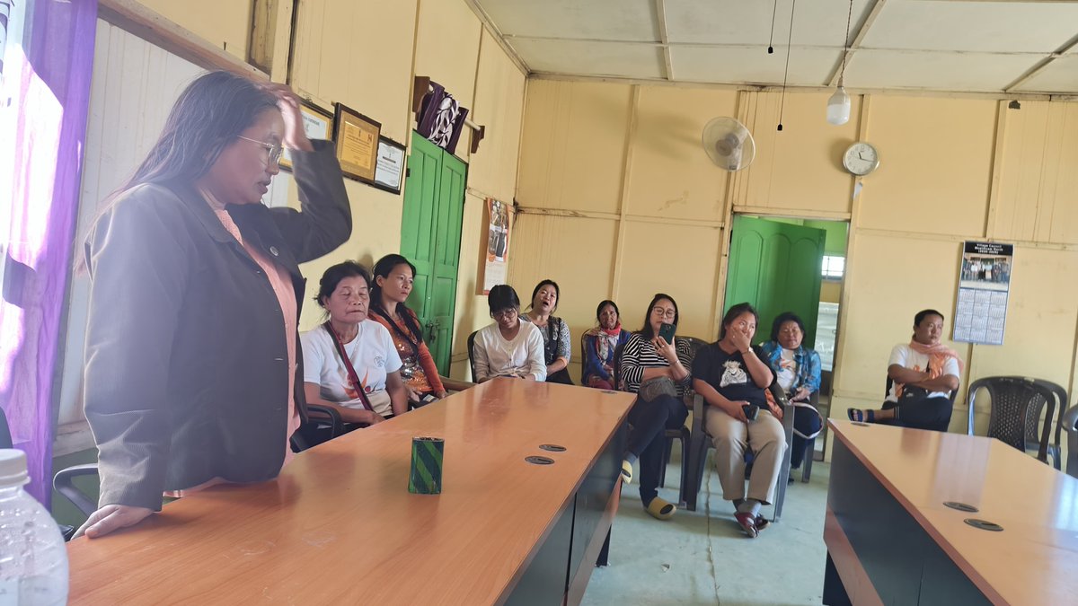 Women Gram Sabha held on #InternationalWomensDay in #Mualthuam North Village Council in #Mizoram’s #Lunglei District on #InternationalWomensDay with participation of community members #PanchayatWomen, Members of Village Council & #YoungFellow.

#MahilaSabha #IWD #WomenFriendly