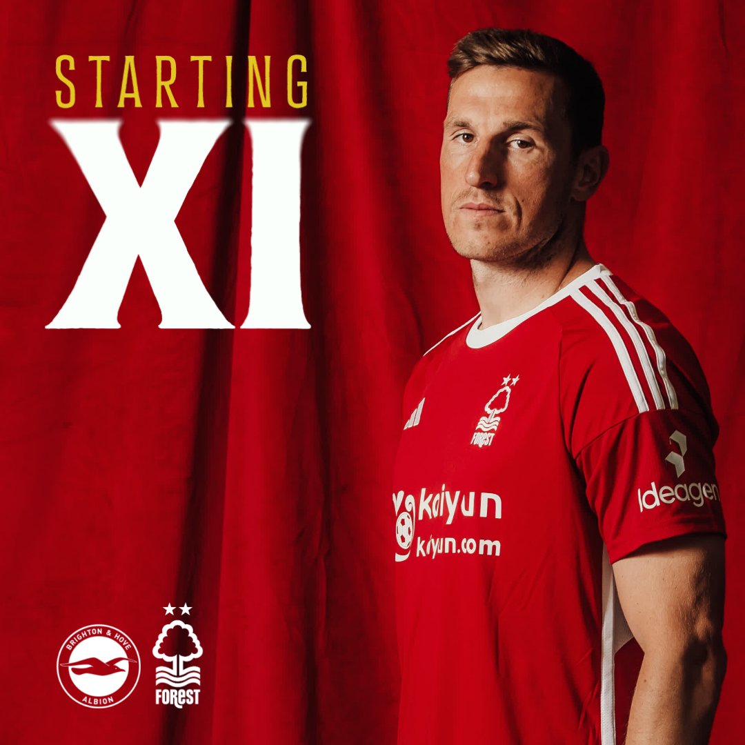 NFFC's tweet photo. Your Reds to take on Brighton 👊