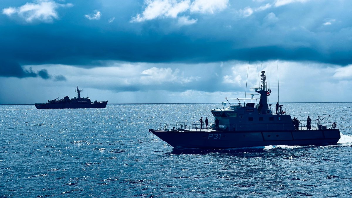 indiannavy's tweet photo. #INSTir participates in multilateral Ex #CutlassExpress-24 showcasing strong maritime #interoperability. From classroom sessions to evolutions at sea, it underscores close ties b/n #IndianNavy & regional Navies towards joint training, capacity building & building #BridgesofFriendship.
 https://t.co/NniiXOwsYg