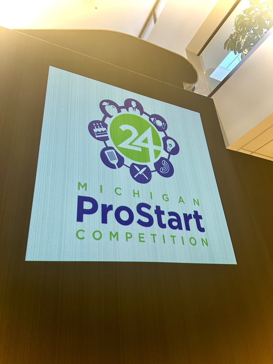 TheOfficialMHF's tweet image. 🔥🍽️ It’s almost time! #MichiganProStart2024 registration is open and students start competing in just a couple hours. 👩🏼‍🍳 THANK YOU to  all of our sponsors who make this annual competition possible for hundreds of students from across the state! 

#MadeInProStart