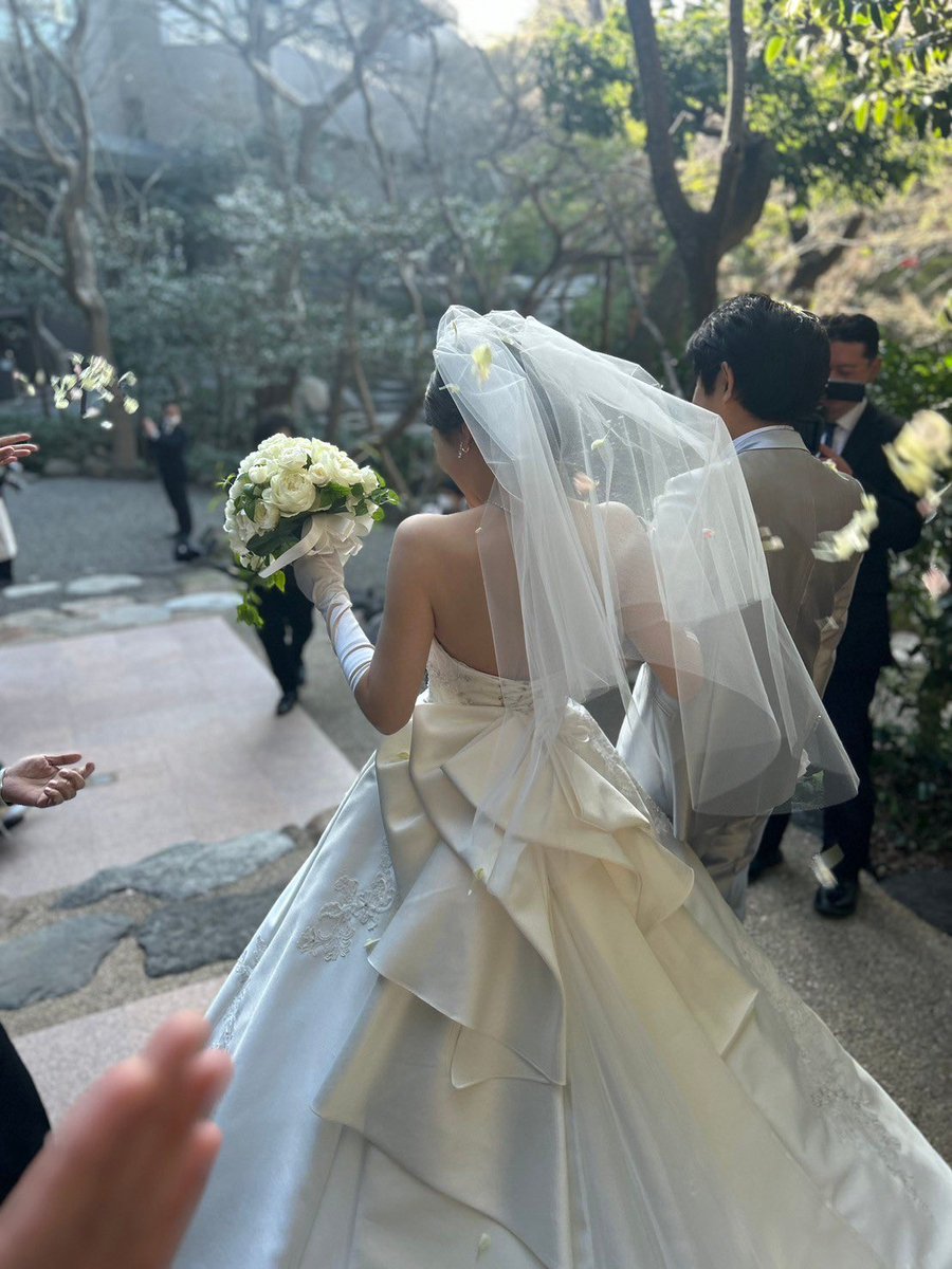 ka10ya's tweet photo. 結婚式でした🌸みんなありがとう🥰
これからもよろしくね❣️ https://t.co/tLoAV2SzYS