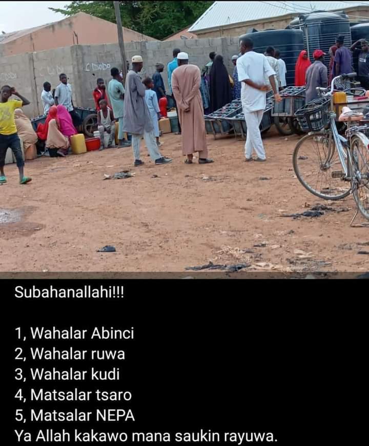 Lminkaeel's tweet image. Shame on Mai Mala Buni: Failing Yobe State During Ramadan

As we prepare to observe Ramadan in 2024, it&apos;s heartbreaking to see our fellow Yobens facing water scarcity due to the failure of the Mai Mala Buni administration to provide basic necessities.

Thread: