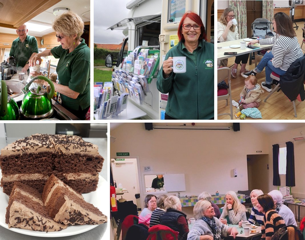 Do come along and see us at our free village visits across the Suffolk County. The kettle will be on for a lovely cuppa & yummy cake and share a good natter. Don't be on you own, we would love to see you! View all our up & coming visits on our website: ruralcoffeecaravan.org.uk/events/