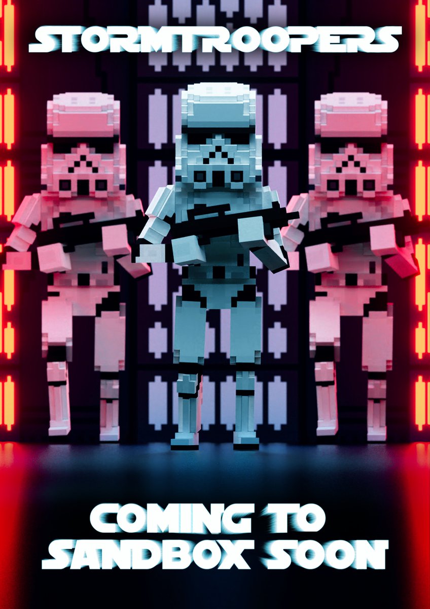 Stormtrooper VoxEdit Poster Contest Entry 1/2

<a href="/TheSandboxGame/">The Sandbox</a> <a href="/VoxEdit/">VoxEdit</a> 
#VoxEditContest #VoxEditWeekly #voxelart