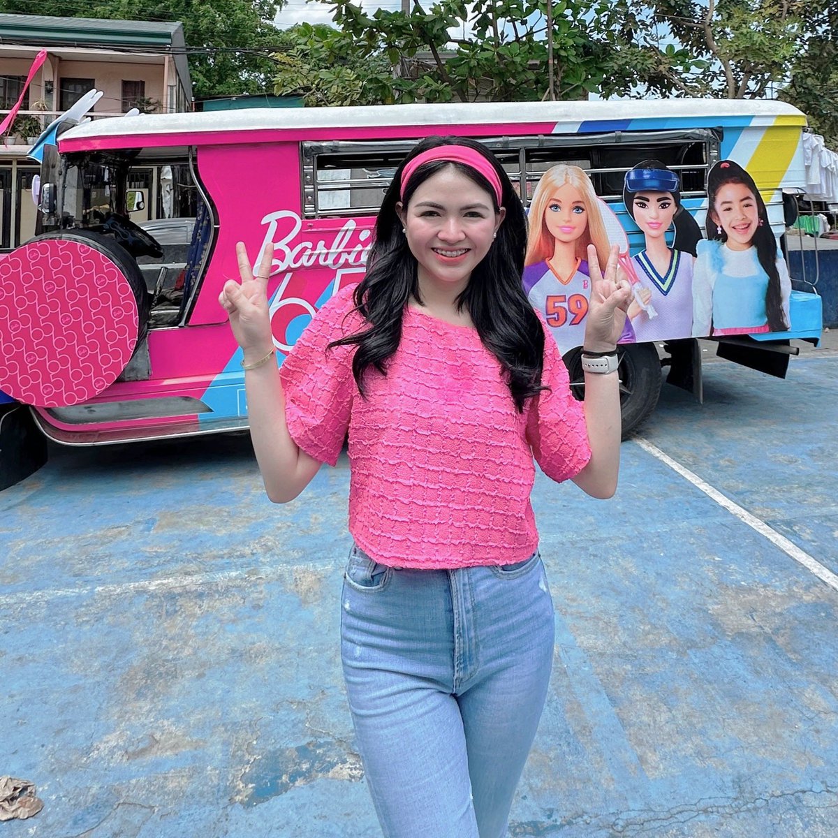 ChiquiCarreon_'s tweet photo. Barbie Day 🩷 plus Chiquiting Day with Chiquita 😊 

Happy Sunday! 
Happy Birthday Barbie! 🩷🌸 

#CheckSaSerbisyo https://t.co/1BEHYQVGJg