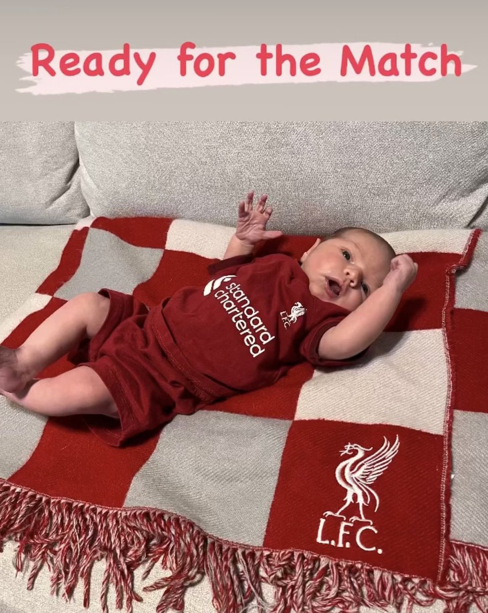 Born this week she’s certainly the youngest #LFC Supporter in Indianapolis. At just a few days old, maybe youngest in the USA? <a href="/LFCUSA/">Liverpool FC USA</a> <a href="/LFC/">Liverpool FC</a> <a href="/PLinUSA/">Premier League USA</a> #IndyReds 
 #myplmorning