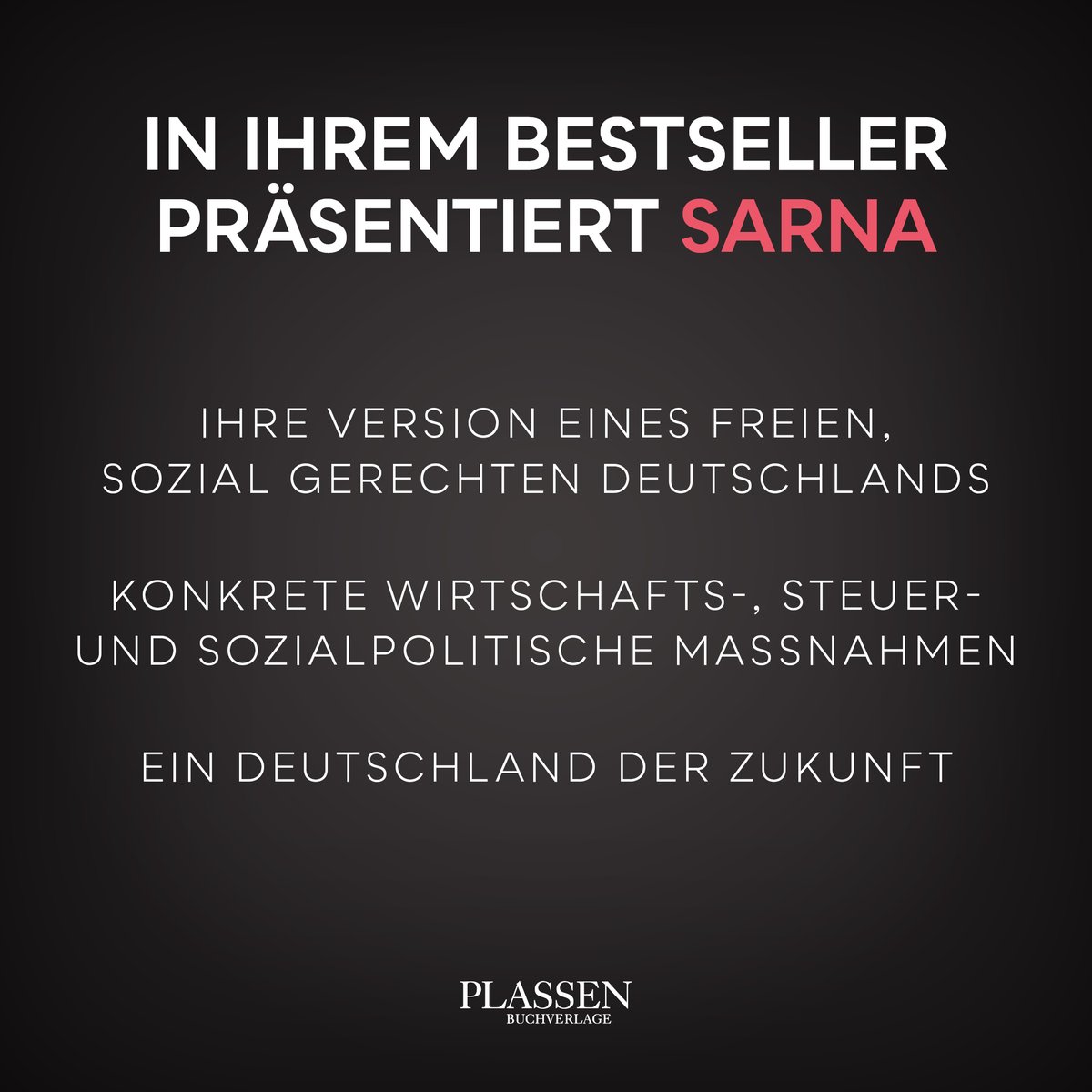 Anlässlich des Weltfrauentags am 8. März möchten wir euch eine weitere bemerkenswerte Frau und ihr Buch vorstellen: Sarna Röser und ihr Plädoyer für die Mehrheit. 

Lest selbst: ow.ly/GJbN50QMmsZ ✅

#sarna #röser #buch #frauentag