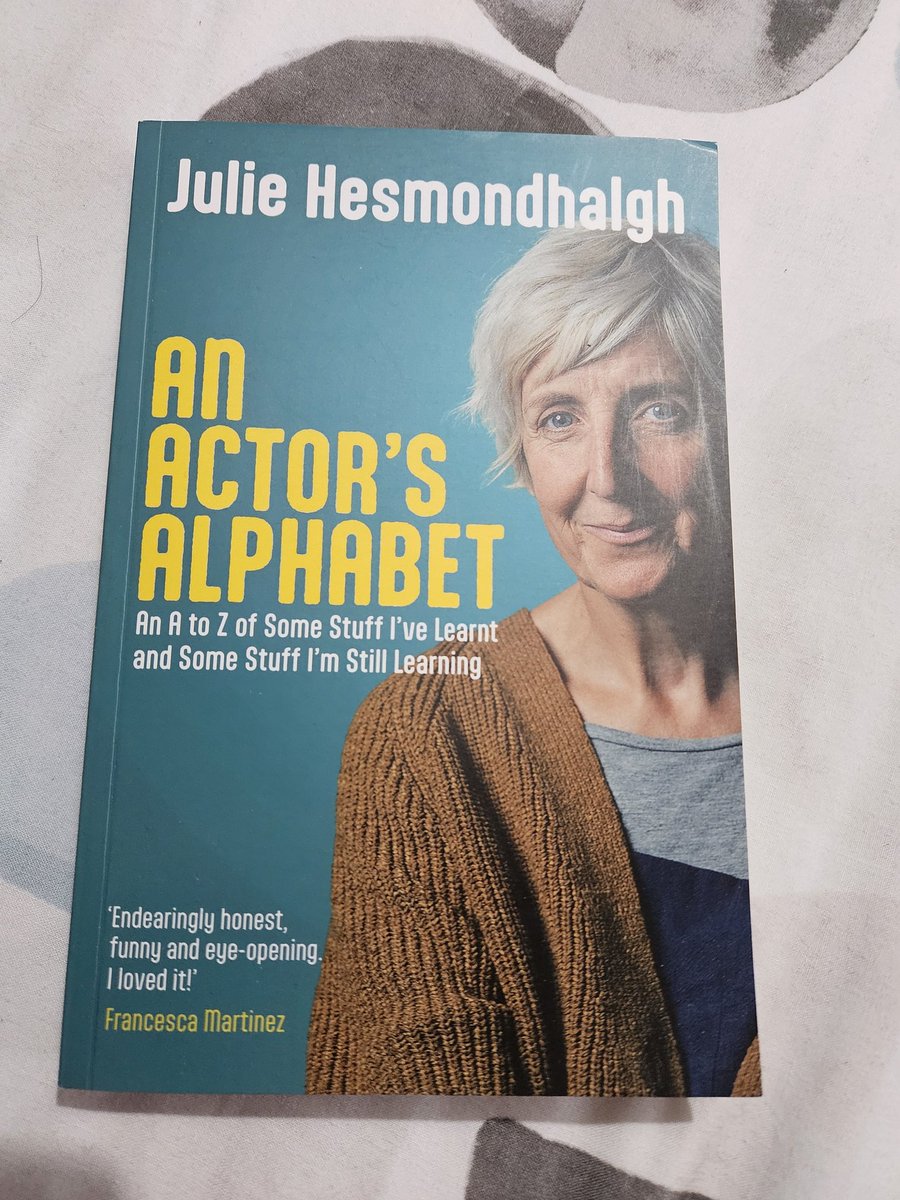 An excellent read from @juliehes. A really insightful and helpful look at the industry and some of the lesser talked about areas which is invaluable for emerging actors. Definitely worth picking up!