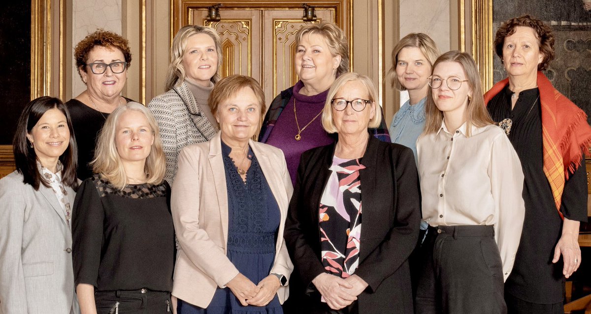 This photo is historic🇳🇴 Currently all the political parties in Norway have women as parliamentary leaders. #WomensDay24
