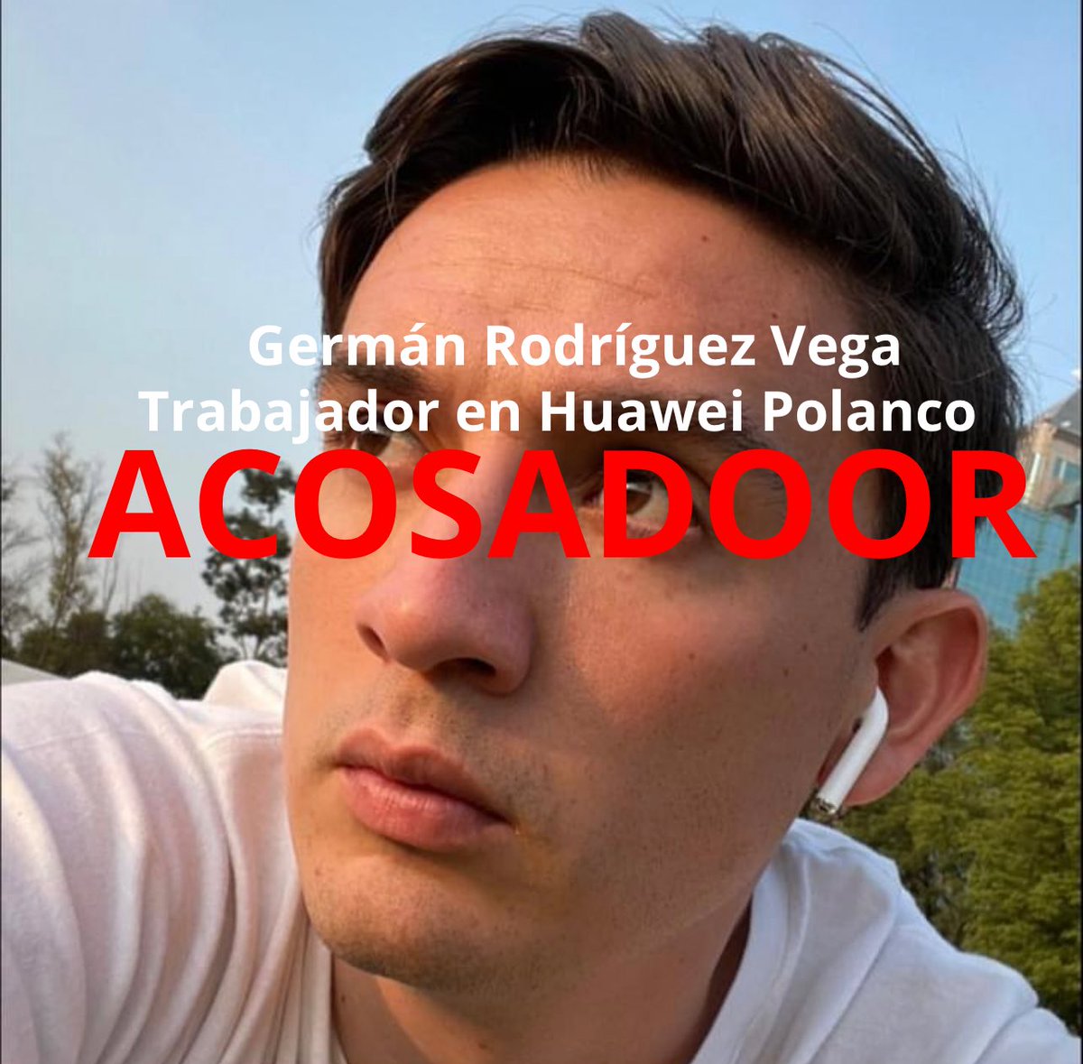 juanserranoxx's tweet photo. Si @HuaweiEntLac no hace justicia será la @FiscaliaEdomex quien lo haga
@HuaweiLatam y @cesarfunesgaray solapan y protegen acosadores, violentadores y alcohólicos como #germanrodriguezvega 

#justiciaparaximena
#MarzoFeminista 
#8deMarzo2024 
#niunamas 
@Huawei https://t.co/za95MFK8tD
