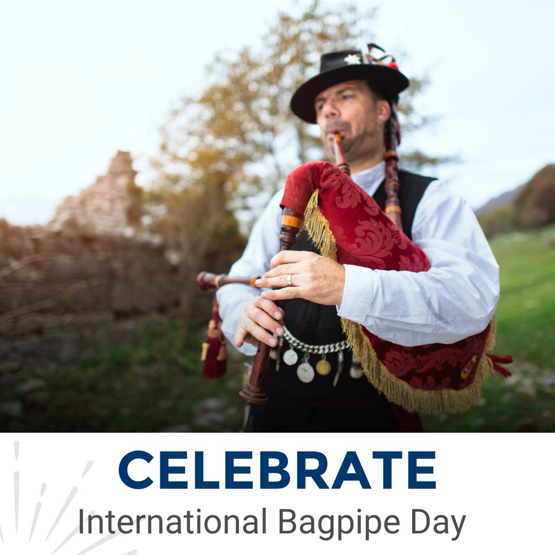Prepare your kilts as we celebrate one of the world’s most exceptional woodwind instruments! 💚