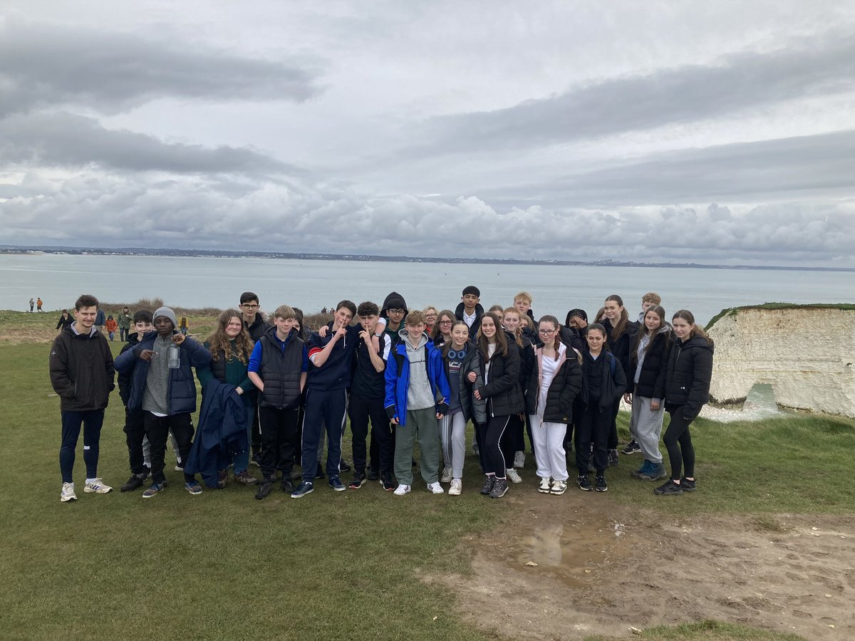 A beautiful morning for a walk along Studland Beach to see Old Harry’s Rocks. ETA 3pm. Please allow space for the coach and do not park in front of the school.