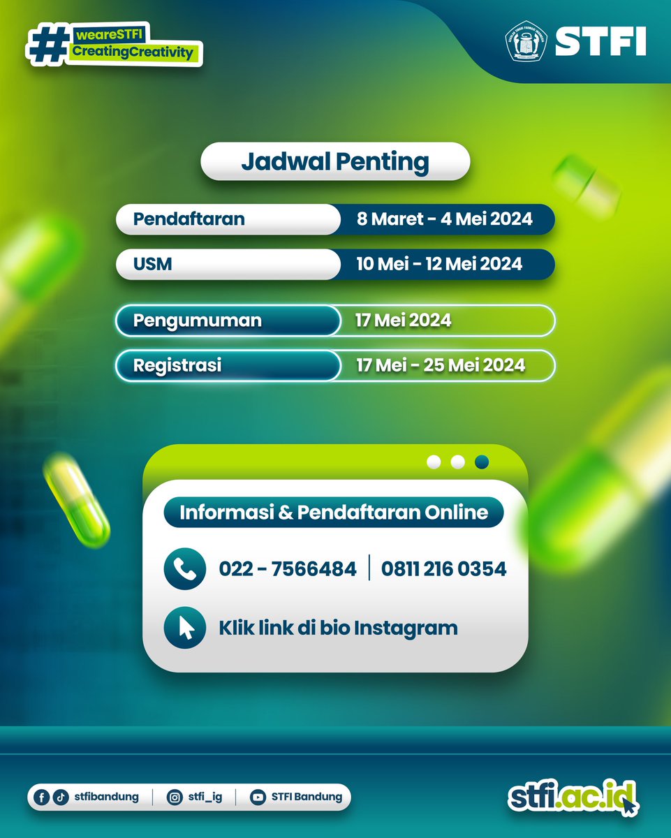 STFI Bandung tweet media