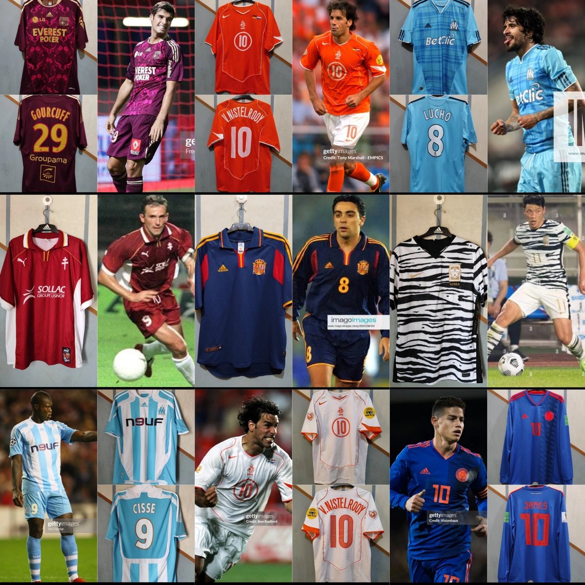 panofootball's tweet photo. @ShirtSellerList Hi Lads! 

Lyon Away 2010 (L) £65
Netherlands Home 2004 (L) £75
Marseille Away 2010 (M) £50
Metz Home 1998 (L) £65
Spain Third 2000 (M) £80
South Korea Away 2020 (L) £55
Marseille Away 2007 (M) 70
Netherlands Away 2004 (M) £75
Colombia Away 2018 (L) £65

FREE SHIPPING TO UK https://t.co/AZr35GrnzI