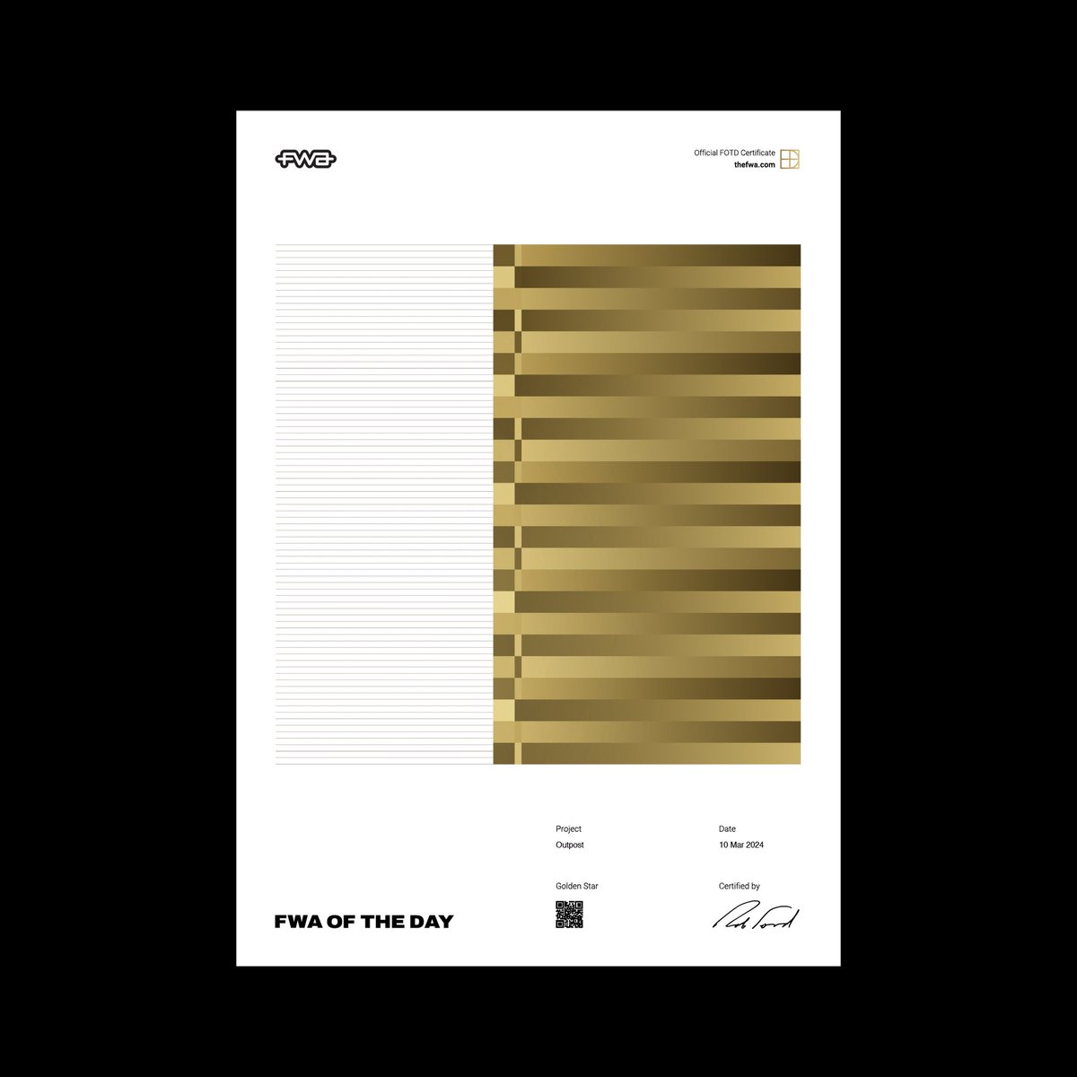 Chris Wilcock (@chriswilcock83) on Twitter photo Awesome to pick up <a href="/fwa/">FWA 🏅</a> site of the day for our new <a href="/outpost_design/">Outpost</a> site. Thanks to all the judges and amazing team 🙏😊❤️
With <a href="/Jesper_Landberg/">Jesper Landberg</a> <a href="/HannahLMunday/">Hannah Munday</a> Awesome to pick up <a href="/fwa/">FWA 🏅</a> site of the day for our new <a href="/outpost_design/">Outpost</a> site. Thanks to all the judges and amazing team 🙏😊❤️
With <a href="/Jesper_Landberg/">Jesper Landberg</a> <a href="/HannahLMunday/">Hannah Munday</a>