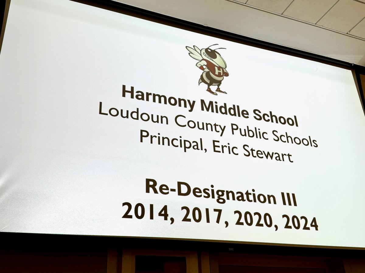 Harmony Middle Soars Again! Earns Third Virginia Schools to Watch Re-Designation.