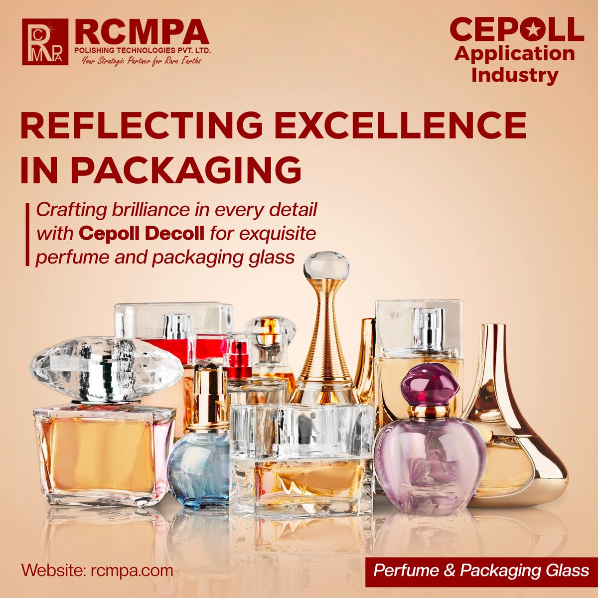 rcmpaglobal's tweet image. Discover the perfect shine and transparency to your packaging glass and perfume bottles with the unparalleled brilliance of Cepoll Decoll. 

Visit us at rcmpa.com to know more about us.

#Cepoll #PolishingPowder #RCMPA #Rareearth #rareearthindustry #rareearthsalts