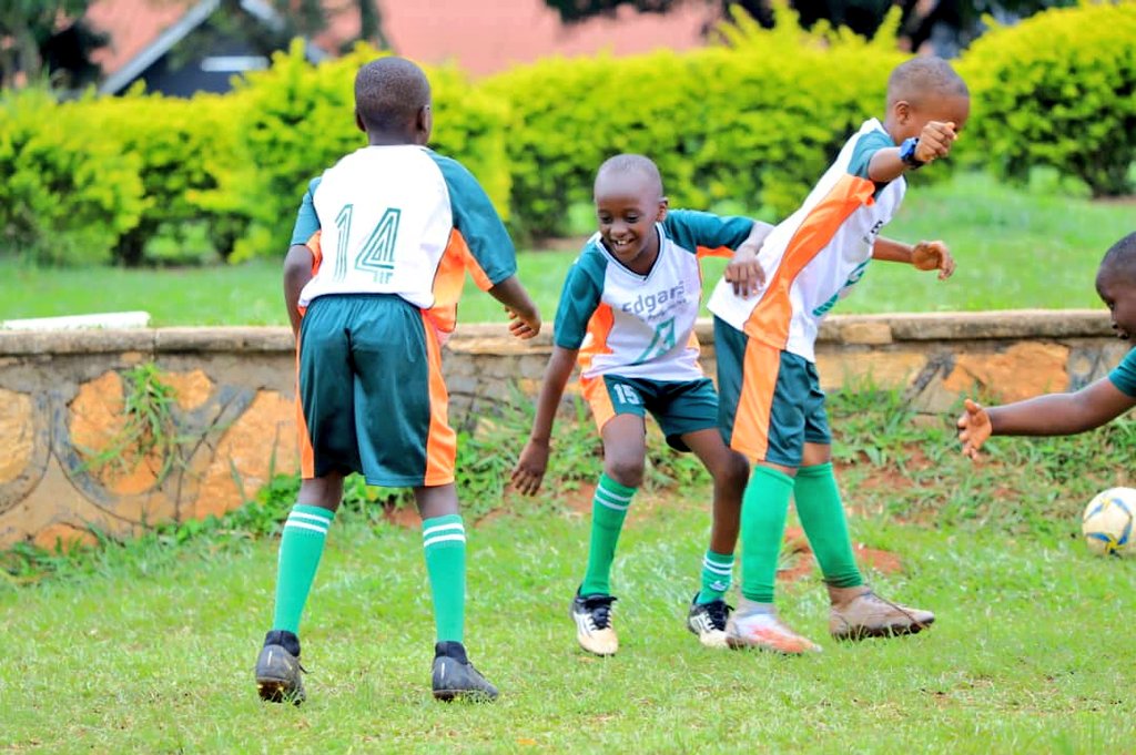 EdgarsYouth's tweet photo. Saturday action at Christ the King High School Bweya.

#WeekendSoccer 
#PlayProfessionally https://t.co/cASw55bckl