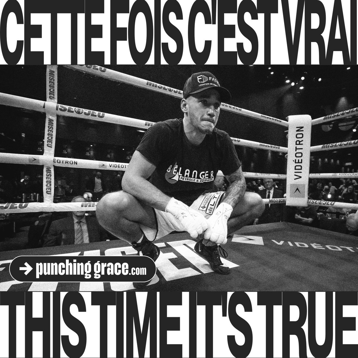 CETTE FOIS C'EST VRAI📰 « Il y a cette vieille expression qui dit : ‘tu peux aimer la boxe, mais la boxe ne va pas t’aimer en retour’. C’est vrai une fois sur deux. Jeudi soir, la boxe aimait Steven Butler. » ➡️: punchinggrace.com/nouvelles/stev… #BraceForImpact | #PunchingGrace