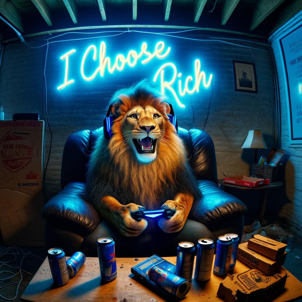 Your circumstances are irrelevant! It's a mindset problem. Choose rich! It's that simple! Am I right or am I right <a href="/allnick/">Nick O’Neill</a> ? Take a note <a href="/coffeebreak_YT/">Coffeezilla</a>