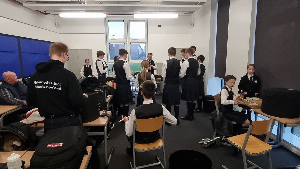 Balerno & District Schools Pipe Band tweet media
