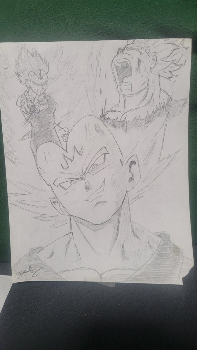 Din1memon's tweet photo. Rip toriyama. He inspired me to become a comic artist in the first place. I wouldn't be who I am today  without him. It took a few days for me to process this but here are all my favorite pieces of fan art i did  from dbz https://t.co/qFV332HRNu