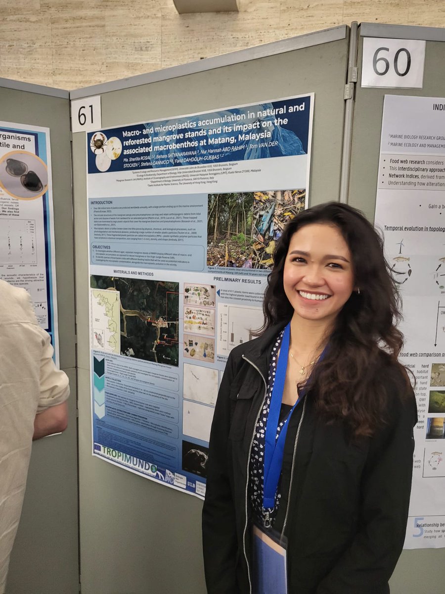 This week, our students and alumni showcased their research at #VMSD24 in Oostende 🇧🇪 🌊 Stay tuned for more insights from our tropical marine research! 🇲🇾 🇪🇨 🇨🇴 #VLIZ #MarineScience #TropicalEcology