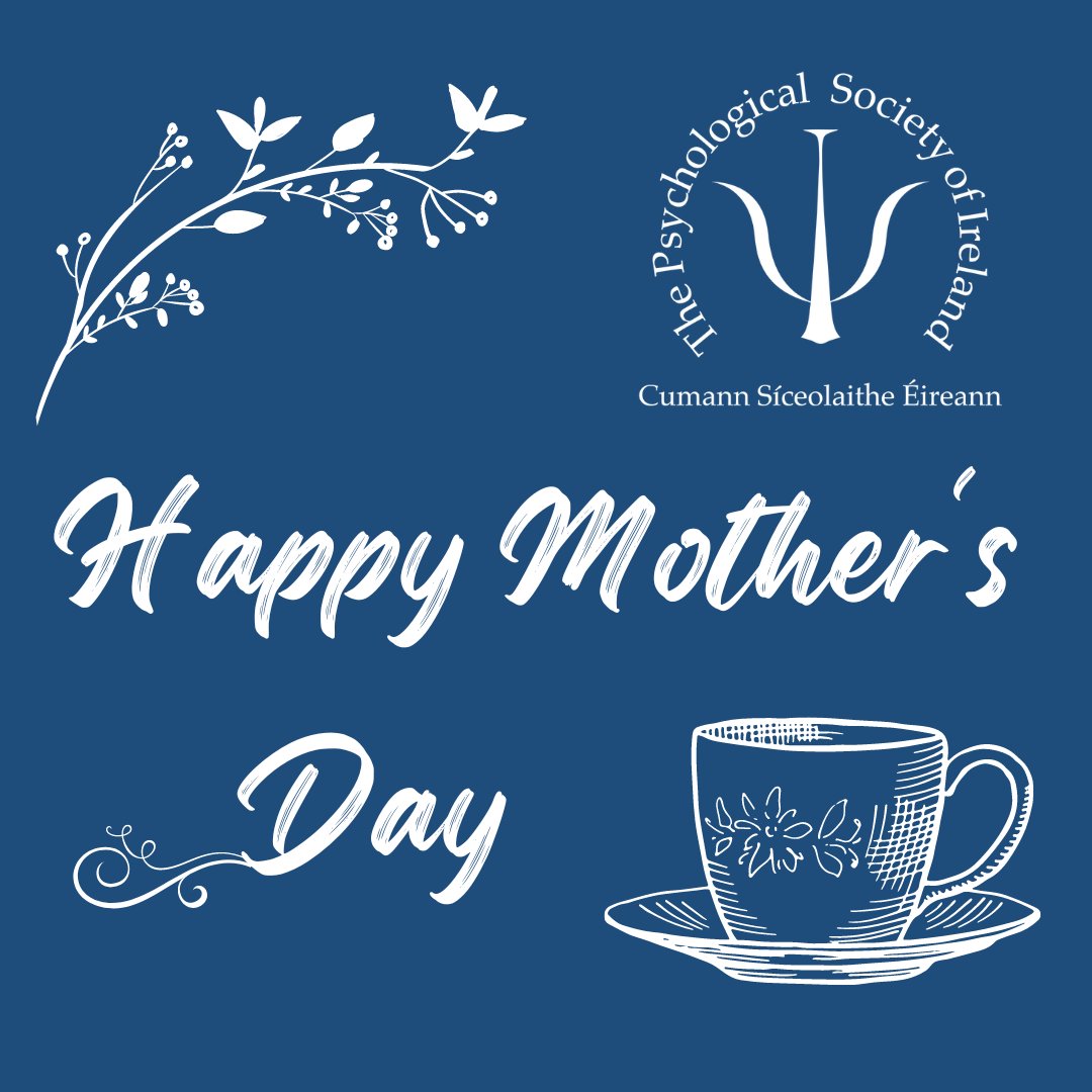 Happy Mother's Day from the Psychological Society of Ireland!