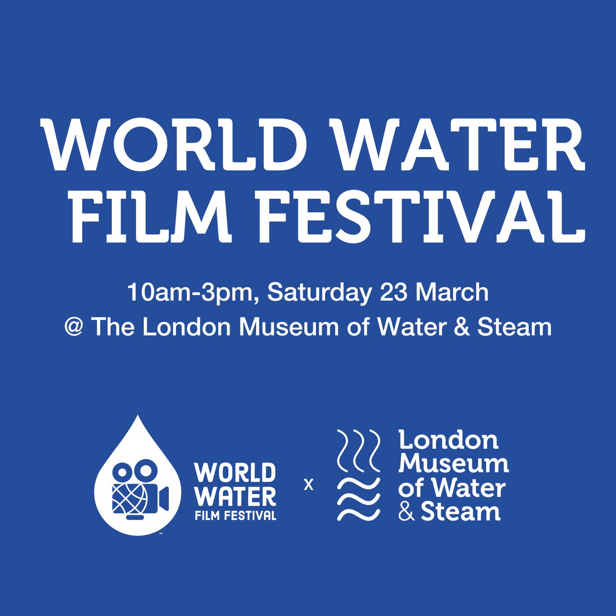 We are very excited to announce that we have partnered with the World Water Film Festival, and following on from their debut film festival in New York in 2022, the London Museum of Water &amp; Steam will be the first venue in Europe to screen films, submitted from across the world.