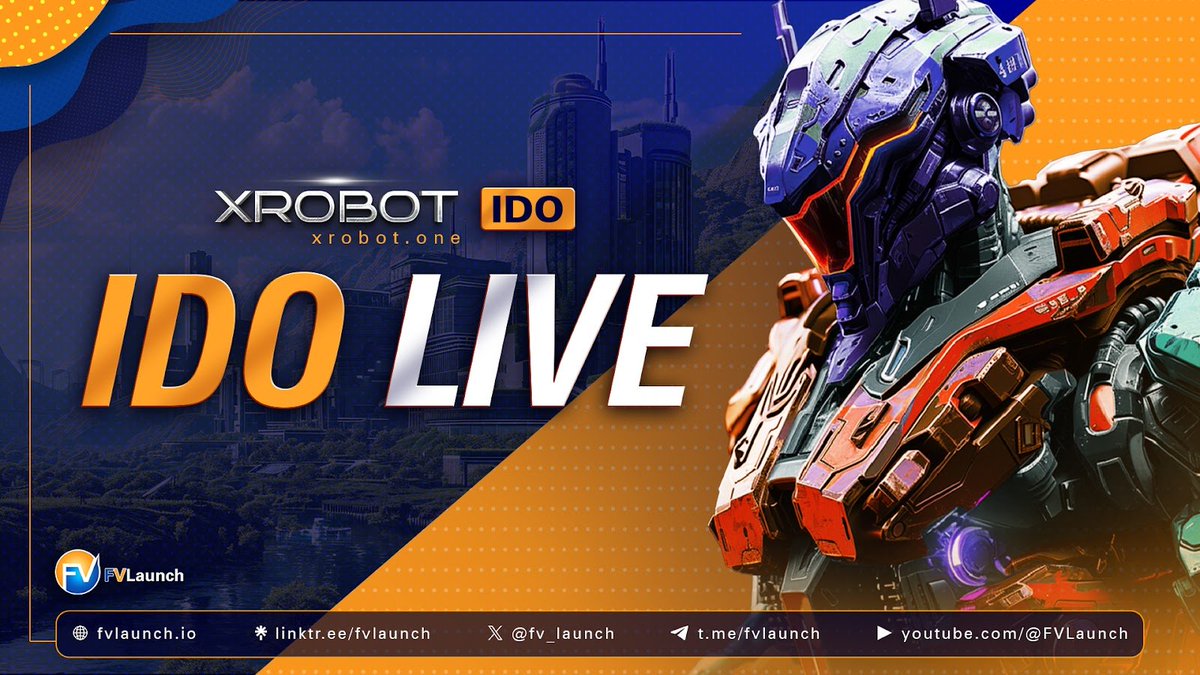 fv_launch's tweet photo. 🔥 @xrobot_online IDO on @fvlaunch_io is LIVE NOW! 🔥
👉 Join at: https://t.co/ll150X1i9z
📆 IDO Time: 5PM UTC + 8, 10th March 2024
📈 Listing Time: 13:30 UTC+8 Mar 12, 2024
🔶 Token Claim: 14:00 UTC+8 Mar 12, 2024
#FVLaunch #XRB #IDO https://t.co/NnuqJIFgCn
