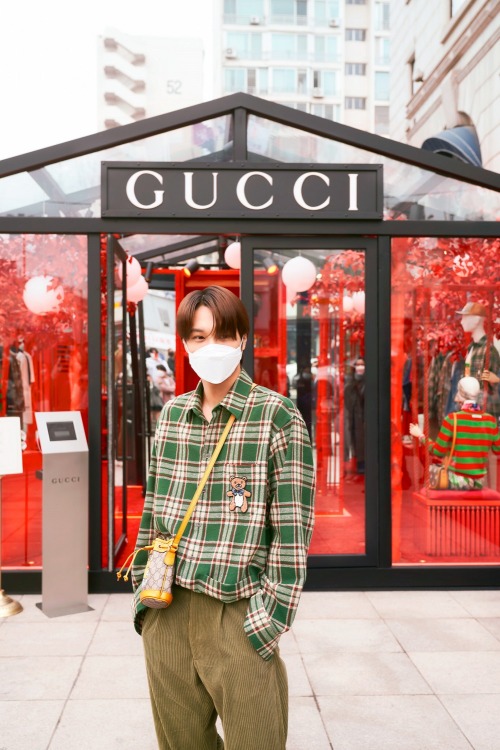 Let's not forget that #KAI is not a mere ambassador having local and global campaigns. He has a whole self titled capsule collection with gucci under his belt, devoted to and inspired by him. He's been a representative but also a muse for the brand. #KAIxGUCCI