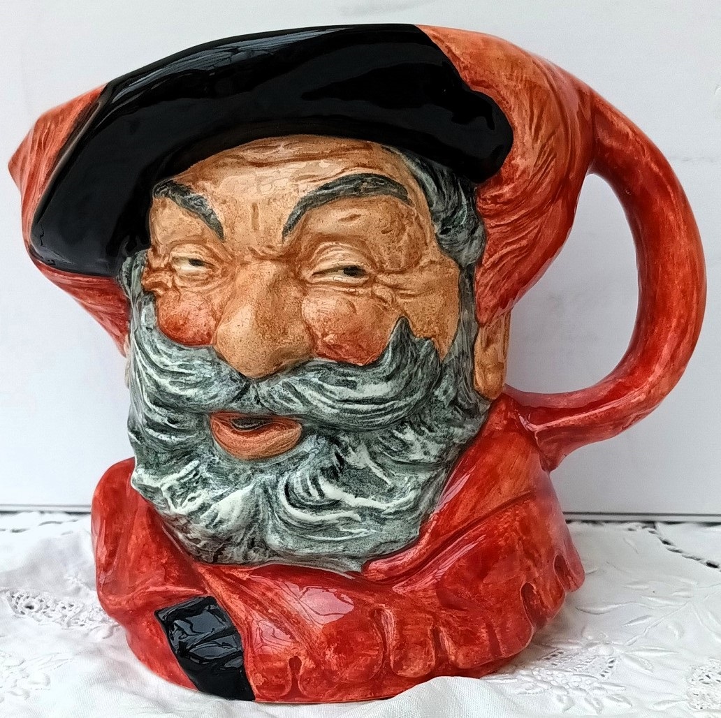 What an engaging character ~ A pristine vintage example of Royal Doulton's 'Falstaff' D6287 Circa 1950 ❤️ BUY HIM NOW at :-applecrossantiques.com/product/vintag… ❤️ Applecross, The Antique Dealers ~ Warranted Genuine Antiques ~ BROWSE and SHOP NOW at applecrossantiques.com