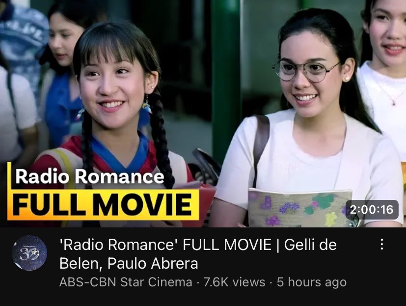 sjywin's tweet photo. 🎬 7 full movies of rico yan including kay tagal kang hinintay, gimik: the reunion, and got 2 believe are now finally available on star cinema’s youtube channel! https://t.co/bfEHdFDbfG