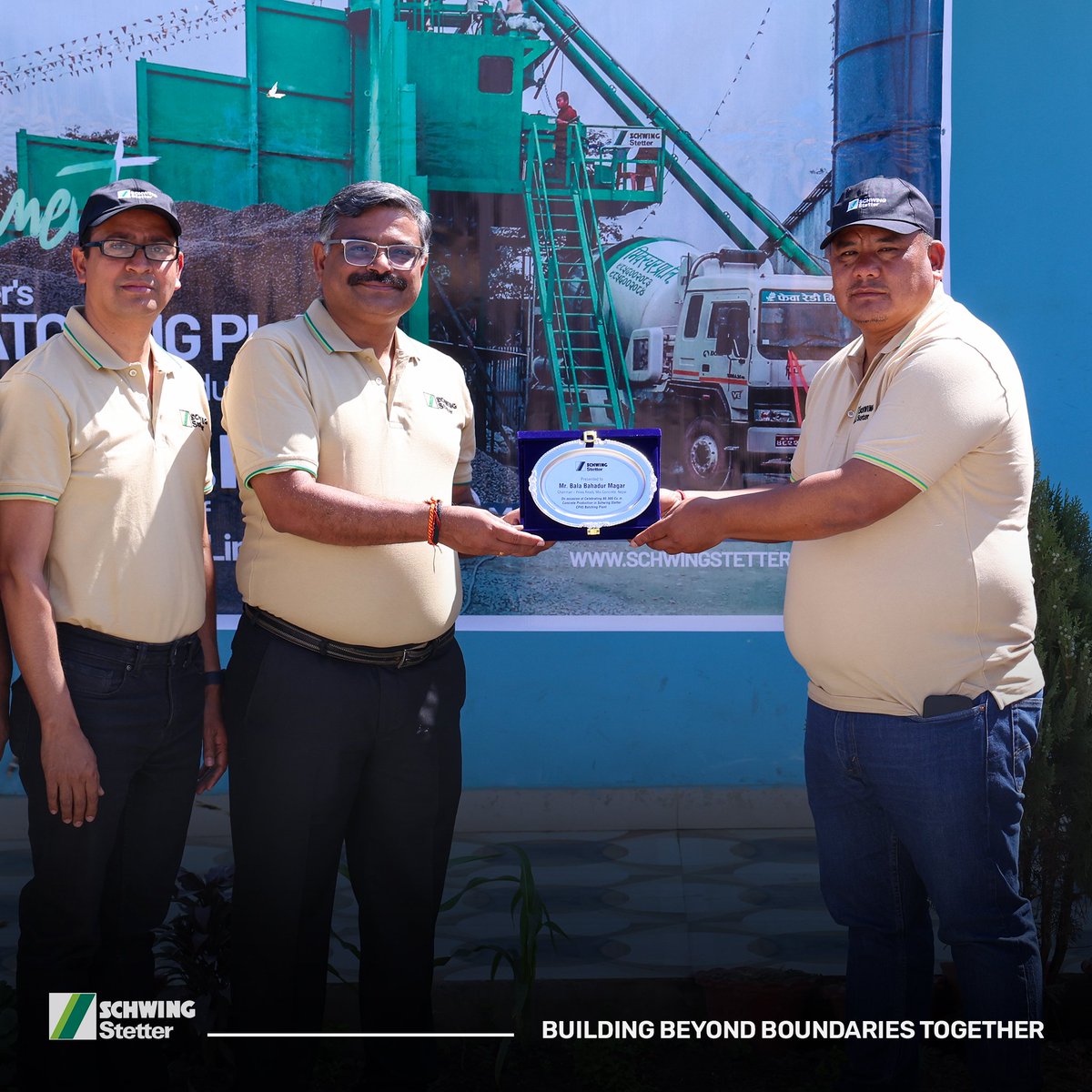 At #SCHWINGStetterIndia, we celebrate #Fewa Ready Mix's milestone of producing 80,000 cubic meters of #concrete in #Nepal using our CP45 #BatchingPlant, achieved without a single breakdown. 
This accomplishment reflects the reliability of our equipment and the strength of our…