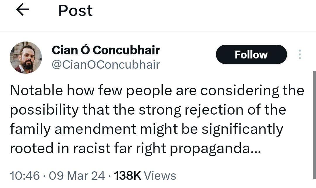 EwanMacKenna's tweet photo. The academic, activist and political response shows that despite being told in withering terms, they still don't get it. It's astounding how out of touch key stakeholders are with our society. It's why they need another reminder at the local, European and general elections. https://t.co/v7gLRr4ju7