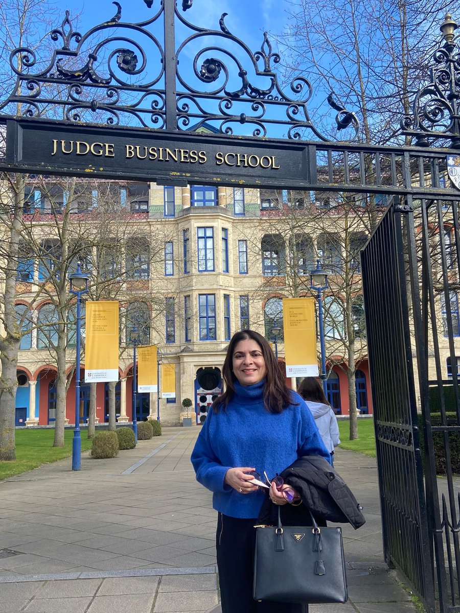 Finished my first week as a Visiting Fellow at the Judge Business School, Cambridge University. It was exhilarating, educative & inspiring . Am so glad, life is still full of new learnings @CambridgeJBS