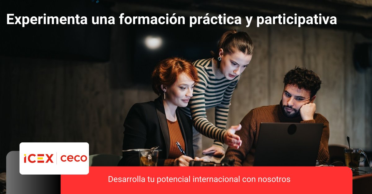 ¡No pierdas la oportunidad de formarte con los mejores!🚀
Analiza casos reales y desarrolla proyectos de #internacionalización. La formación que te prepara para la realidad empresarial. 🌐
Descubre nuestros programas i.mtr.cool/ysxvtihtim
#InnovaciónEducativa #FuturoEmpresarial