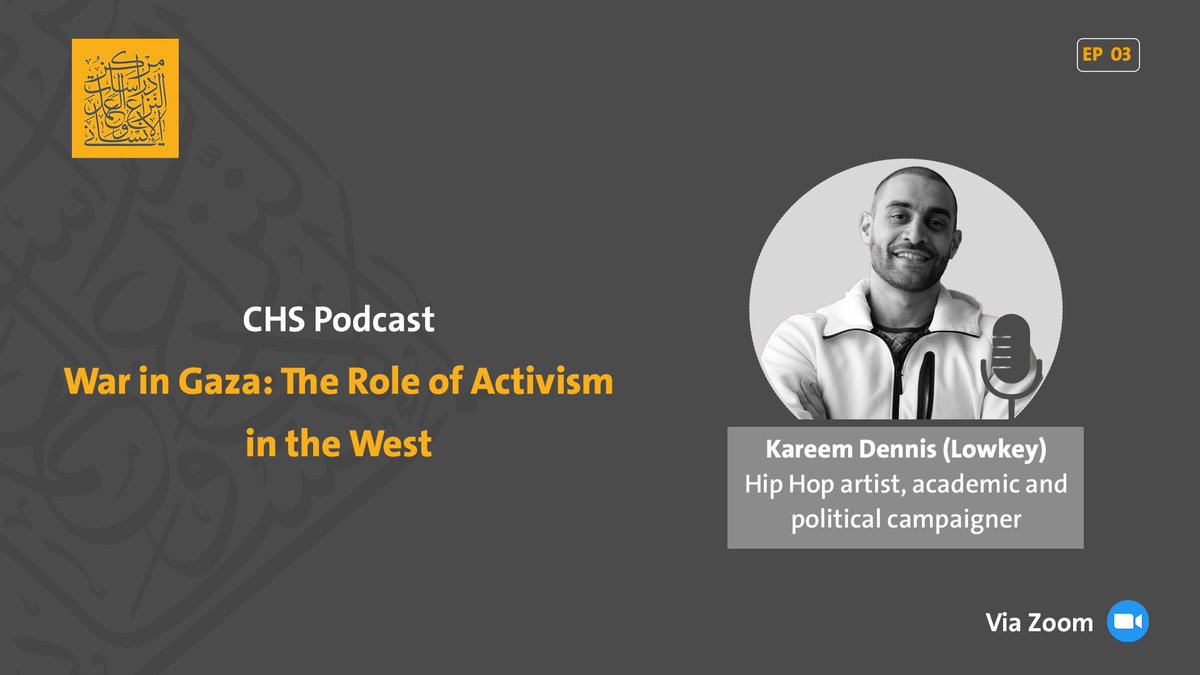 🎙️#CHSpodcast 🔴In this episode, CHS hosted Kareem Dennis @Lowkey0nline to discuss the powerful role of activism in the #West, particularly in the #UK, in supporting the #Palestinian cause. Listen to the full episode on YouTube ➡️: youtu.be/aEalJhlhsyw #Hiphop #activism