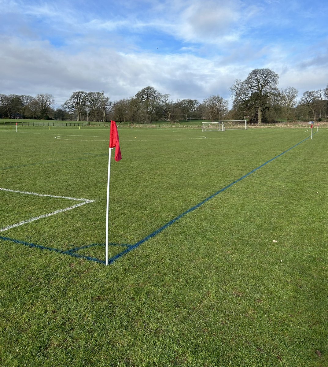 The stage is set. Really looking forward to todays match 🏆