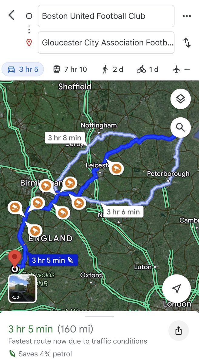 nick_appleyard_'s tweet photo. @bostonutdstats Crazy that as the away side at Gloucester, we were (marginally) closer to our home than Truro were to theirs - as the home side! Same for Chelmsford. https://t.co/FfCQnu0ryz