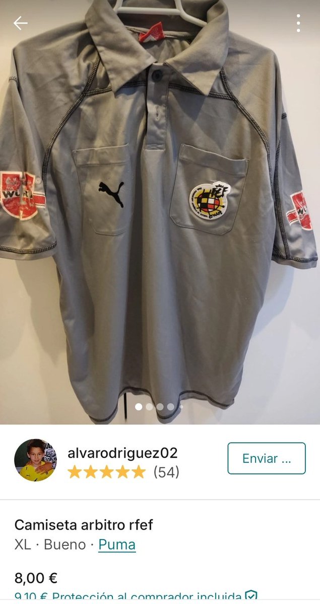 celta_mania's tweet photo. Ojo a esta ganga que acabo de encontrar en wallapop!!!
Dos camisetas del Real Madrid tiradas de precio, corre que vuelan ✈️💨 https://t.co/7Jtv0kHGlf