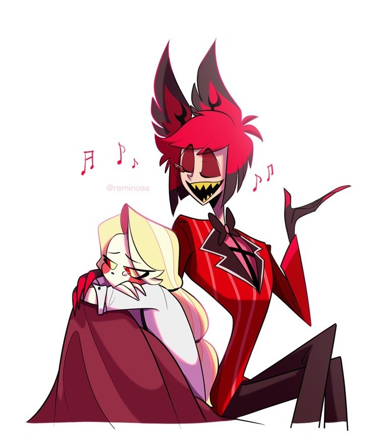 Don't cry, princess🎵
#HazbinHotel #HazbinHotelAlastor 
#HazbinHotelCharlie